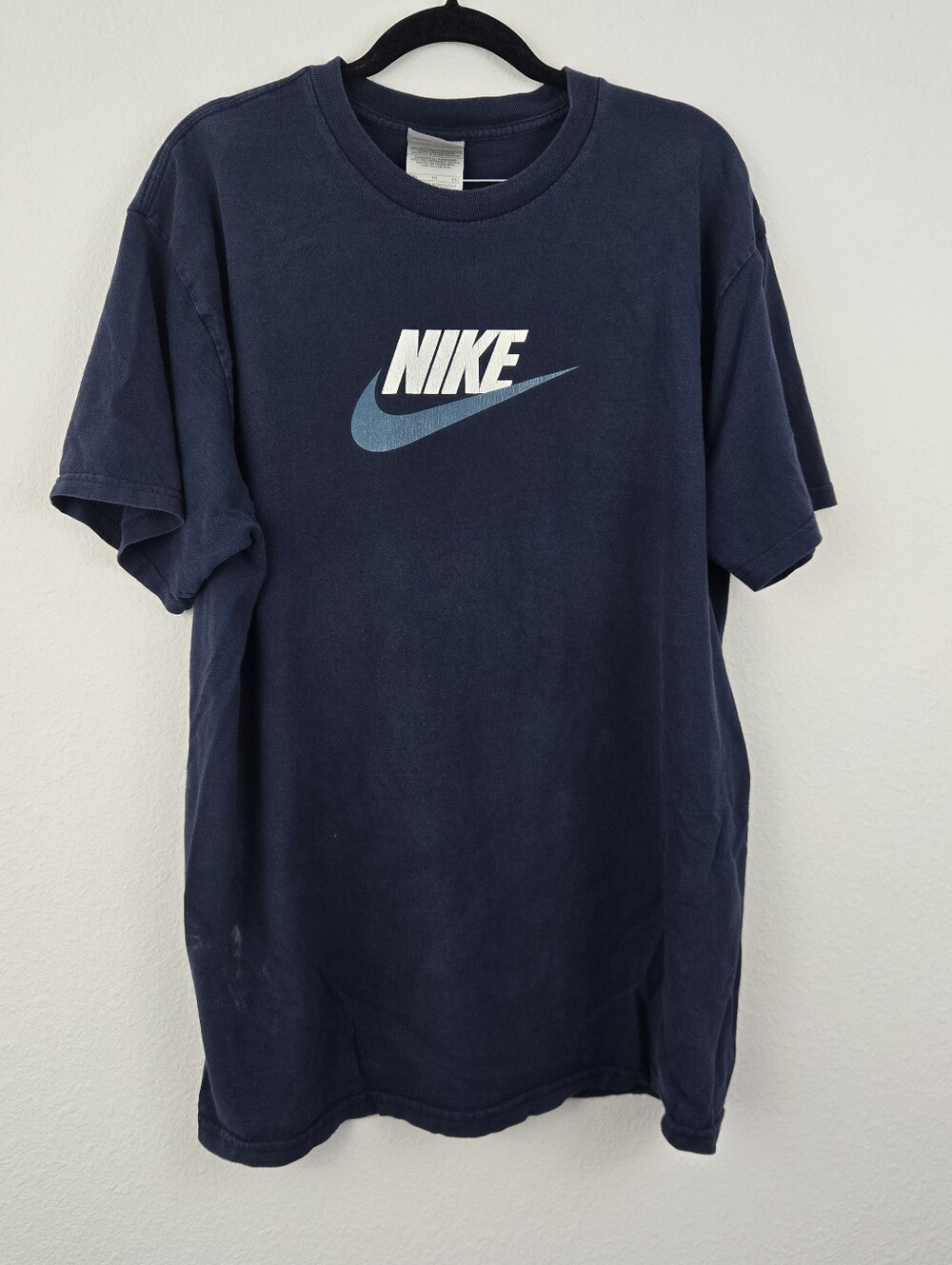 Vtg. Nike Navy Short Sleeve Top